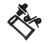 BAZEITFLOW Portable Speaker Handle 2-fold Plastic Pull Handle with Spring for Cabinet Audio Equipment Replacement, Speaker Hardware Accessory Suitable for Home and Stage Sound Systems