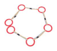 BAZEITFLOW Preschool Boys and Girls Walking Rope Leash with Easy to Grip Round Handles, Sturdy Polyester and Plastic Material, for Keeping Children Together in Preschools and Bathrooms