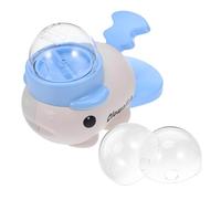 BAZEITFLOW Press and Rotate The Feeder Food Interactive Pet Feeder Interactive Pet Treat Dispenser for Dogs Dog Abs Sky-blue
