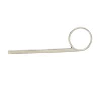 BAZEITFLOW Professional Trumpet Slide Finger Ring Rust Resistant Cornet Accessory Easy Installation for Stable Grip Replacement Pull Ring for Trumpet Players