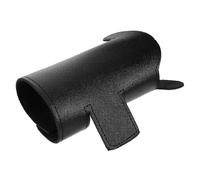 BAZEITFLOW Pu Leather Trumpet Valve Cover Pad for Trumpet Piston Protection Easy to Use with Stylish Appearance Prevent Wear during Performance Occasions