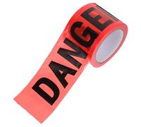 BAZEITFLOW Red Danger Tape Non-adhesive Warning Safety Tape for Crime Scene Construction Site Halloween Party