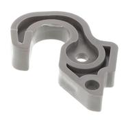 BAZEITFLOW Refrigerator Door Stop Hook Latch Freezer Replacement Part Hinge Stop Black Door Hooks