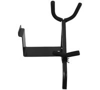 BAZEITFLOW Reinforced Iron Saxophone Wall Stand for Alto Tenor Sax Secure Storage Rack with Protective Hook Holder for Musical Instrument Display and Space-saving Wall Mount