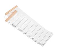 BAZEITFLOW Removable Wall Hanging Height Growth Chart Ruler for Boys and Girls, Portable Fabric Baby Height Measurement Tape for Nursery Room Decoration