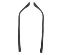 BAZEITFLOW Replacement Glasses Arm Legs with Nonslip Design Comfortable Streamlined Eyeglasses Temple Arms for Broken Frames Easy to Install Eyewear Accessories Relieving Ear Pressure Black