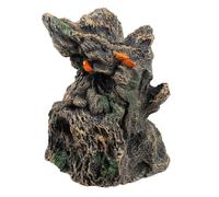 BAZEITFLOW Reptile Hideout Lizard Trunk Cave Terrarium Decor Landscape Shelter for Gecko Spider Scorpion Turtle Habitat Pet Enclosure Accessory