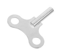 BAZEITFLOW Retro Steel Clock Winding Key for Mechanical and Grandfather Clocks Winder Tool for Antique Floor-Standing for Home Living Spaces