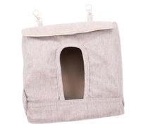 BAZEITFLOW Reusable Hanging Rabbit Feeder Bag for Guinea Pigs and Hamsters Machine Washable Pasture Grass Dispenser Space-saving Small Animal Feeding for Garden and Balcony Use