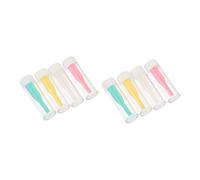 BAZEITFLOW Rgp Contact Lens Suction Sticks 10pcs Silicone Solid Applicators Corneal Orthokeratology Lens Removers Portable