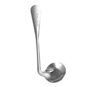 BAZEITFLOW Right-Handed Elderly Spoon Fork Angled Spoon for Old Man Disabled Drink Mixing Utensil