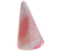 BAZEITFLOW Ring Holder Ring Display Stand 1.93X1.10X1.10 In Ceramic Cone Shape Fashionable Simple Design Prevent Jewelry Loss