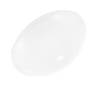 BAZEITFLOW Round Plastic Ceiling Lamp Shade Replacement for Indoor Light Cover Easy Installation Lampshade for Bedrooms Hallways Staircases Modern Minimalist Design Accessory
