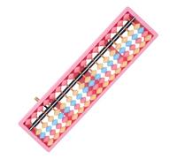 BAZEITFLOW Row Plastic Abacus for Early Years Math Learning Tool with Beads Per Rod Enhances Calculation Speed Accuracy and Mental Agility for Preschool Education and Classroom Use