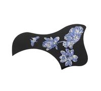 BAZEITFLOW Self-adhesive Acoustic Guitar Pick Guard Scratch Plate Patterned Protector for Acoustic Scratch Guards Fit for Various Guitar Models Easy Installation for Guitarists