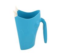 BAZEITFLOW Shampoo Rinse Cup for Soft TPE Material Easy Grip Handle Cartoon Design Reduces Bath Fear and Resistance Convenient Water Scoop for Hair Washing