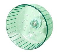 BAZEITFLOW Silent Hamster Wheel Compact Decorative Hedgehog Wheel for Exercise for Gerbils Chinchillas Small Pets Enjoy Peaceful Stress Relief Fun