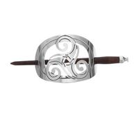 BAZEITFLOW Silver Hollow Retro Hair Ornament Hair Accessory Creative Chinese Style Easy to Put and Take for Women