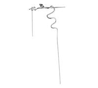 BAZEITFLOW Silver Metal Snake Hair Stick with Dangle Tassel Durable Long Hair Pin for Women Vintage Styling Tool for Work Weddings Daily Wear and Special Occasions
