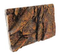 BAZEITFLOW Simulated Rock Terrarium Background Lightweight Decorative Panel for Reptile Turtle Fish Tanks Aquarium Habitat Natural Look Fade Resistant Surface Easy Installation