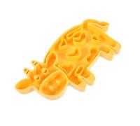 BAZEITFLOW Slow Eating Training Bowl for Cats and Dogs Anti-choke Puppy Food Holder with Supple Surface Capacity Slow Feeder to Promote Healthy Eating and Reduce Bloat Suitable for Pets