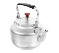 BAZEITFLOW Small Aluminium Alloy Teapot with Filter for Loose Tea Heat Resistant Stove Top Kettle Suitable for Gas Electric Induction Cookers Portable Household Water Boiler for Random Color