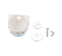 BAZEITFLOW Small Ceramic Pet Feeding Bowl for Hamsters Squirrels Hedgehogs with Spill Design Smooth Surface Easy to Clean Durable Food Container for Household Use