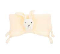 BAZEITFLOW Soft Muslin Bunny Security Blanket for Newborns Breathable Cotton Comforter and Soothing Sleeping Towel Dual Purpose for Sleeping Comforting and Playing Machine Washable Essential