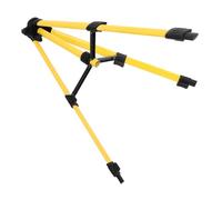 BAZEITFLOW Spirit Level Tripod and Gauge Holder Stand 1.2m Adjustable Yellow Gradienter Support for Construction and Surveying Professionals