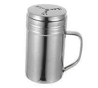 BAZEITFLOW Stainless Steel Pepper Storage Bottles with Handle Large Capacity Household Spice Dispensers for Salt Chili and Seasonings Easy Sprinkle Kitchen Salt and Pepper Shakers for Home