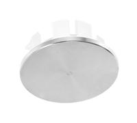 BAZEITFLOW Stainless Steel Sink Overflow Trim Ring Decorative Cover for Bathroom and Kitchen Washbasin Easy to Install Overflow Hole Cap Compatible with Sink Types