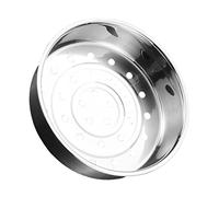 BAZEITFLOW Stainless Steel Steamer Basket Vegetable Steaming Basket Insert for Pot Even Heating Steamer Holder for Dumplings Rice Meat Cooking