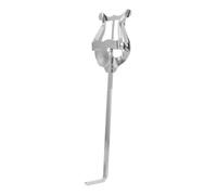 BAZEITFLOW Sturdy French Horn Music Score Holder Clip, Practical Portable Sheet Music Rack Made of Iron, Lightweight and Stylish, Suitable for French Horns with 4x4mm Square Hole,