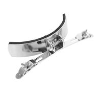 BAZEITFLOW Stylish Snare Drum Leg Support Accessory Stable and Reliable Drum Support for All Skill Levels Easy to Install Silver Stainless Steel