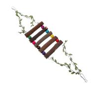 BAZEITFLOW Suspending Parrot Toy Bird Supply with Sturdy Design and Easy Installation 14X10X20Cm Decorative Chic Style for Household Parrots Creating A Warm and Joyful Atmosphere