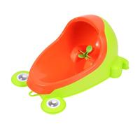 BAZEITFLOW Toddler Urinal Potty for Boys Plastic Standing Potty Training Toilet with Frog Design Grass Green Boys and Girls Pee Trainer for Bathroom