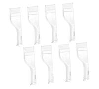 BAZEITFLOW Toothbrush Covers for Electric Toothbrush Heads 8pcs Plastic Protective Caps Travel Dental Hygiene Accessories