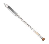 BAZEITFLOW Traditional Chinese Bawu Instrument Ethnic Vertical Flute in g Tuning Musical Instrument for Adults Detachable Design for Music Practice