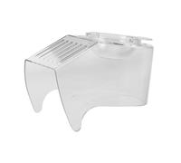 BAZEITFLOW Transparent Heat Resistant Popcorn Machine Cover Lid Replacement for Hot Air Popcorn Makers Secure Fit Acrylic Protective Lid with Viewing Window and Heat Insulation