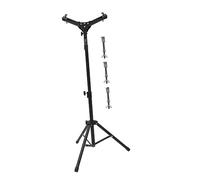 BAZEITFLOW Tripod Drum Stand Double Braced Adjustable Dumb Drum Shelf Anti-rust Screws for Practice Sessions