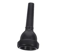 BAZEITFLOW Trombone Mouthpiece Black for Beginners and Professionals Abs Easy Installation Lightweight with Simple Structure, Trombone Accessory for Practice and Performance