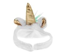 BAZEITFLOW Unicorn Shape Reptile Plush Hat Small Lizard Festival Party Cosplay Pet Hat Colorful Plush for Reptiles Random Color