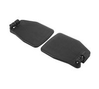 BAZEITFLOW Universal Heavy Duty Wheelchair Footplates 1 Pair Sturdy Replacement Pedals for Elevating Legrest for Elderly and Patients Sturdy and Stable Footrest Accessories
