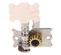 BAZEITFLOW Universal Locking Guitar Tuning Pegs Keys for Acoustic Folk Wooden Guitars