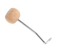 BAZEITFLOW Versatile Bass Drum Beater with Wooden Head for Jazz Rock Practice Lightweight Drum Pedal Mallet Accessory Enhancing Technique for All Skill Levels