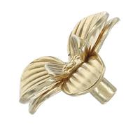 BAZEITFLOW Vintage Brass Butterfly Flower Door Handle Antique Chinese Style Cabinet Drawer Pull Hardware Knobs with Timeless Floral Design Easy Installation for Home Decor and Furniture