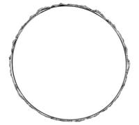 BAZEITFLOW Vintage Headband Non Slip Headband Non Slip Head Band Classic Hair Hoop Makeup Head Band Face Wash Hairband Metal Hair Hoop Women Crown Alloy Black