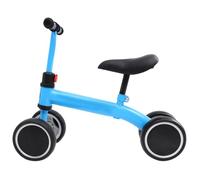 BAZEITFLOW Walker Wheels for Studying Coordination and Balance Carbon Steel Frame Non-Slip Grip Blue Learning for Indoor Outdoor Fun