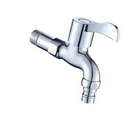 BAZEITFLOW Wall Mounted Water Tap Single Lever Cold Water Faucet for Kitchen Sink Durable Gravity Die Casting Smooth Spool Thread Leak Resistant Design
