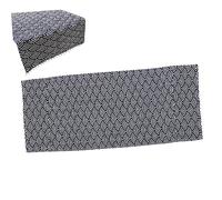 BAZEITFLOW Washing Machine Cover Modern Elegant Design Cotton Linen Protective Dustproof Household Appliance Protector with Storage Bag for Balcony and Living Room Use